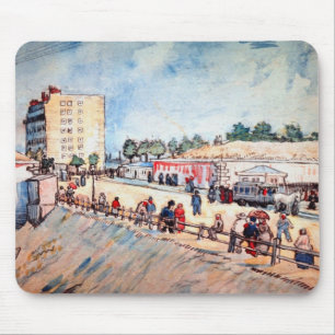Port i Parisfästningen av Vincent van Gogh Musmatta
