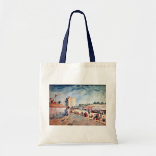 Port i Parisfästningen av Vincent van Gogh Tygkasse
