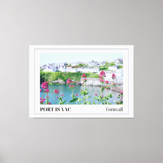 Port Isaac, Cornwall Canvastryck (Framsida)