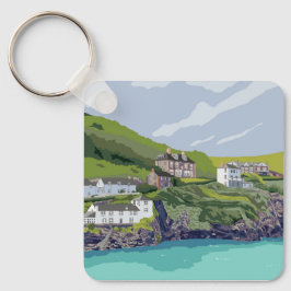 Port Isaac - Port Wen Nyckelring