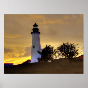 Port Isabel, Texas fyr Poster