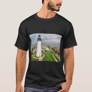 Port Isabel, TX Lighthouse Long T Shirt