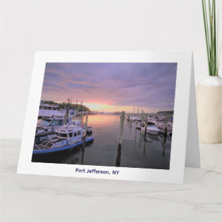Port Jefferson, New York Tack Kort