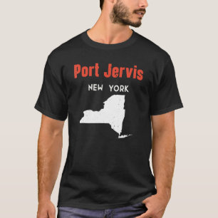 Port Jervis New York Förenta staterna Amerika Trav T Shirt