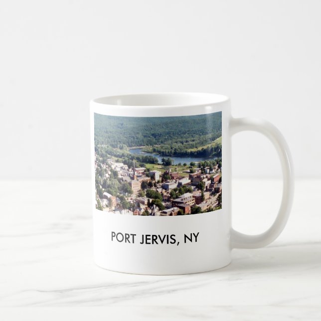 PORT JERVIS, NY KAFFEMUGG (Höger)