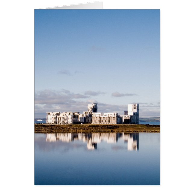 Port Leith, Edinburgh Hälsningskort (Framsidan)