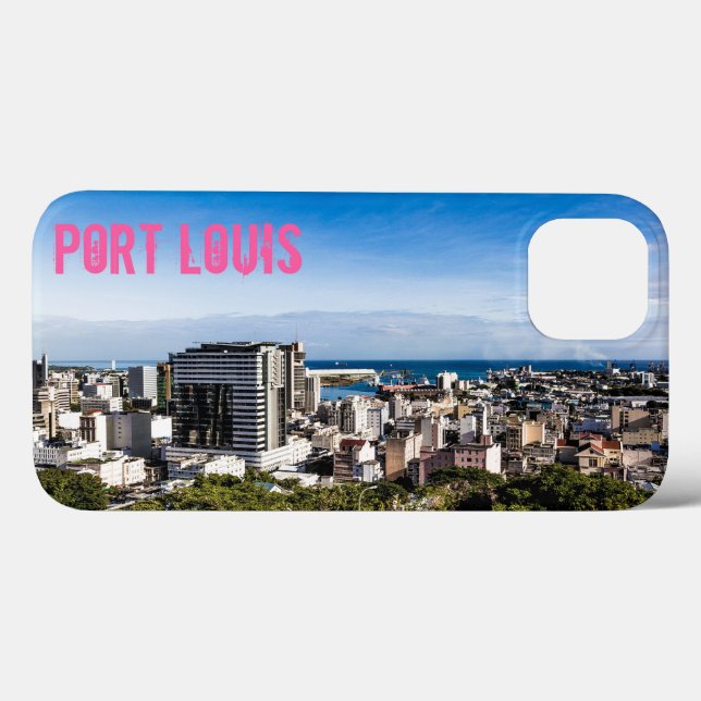Port Louis Skyline Capital of Mauritius (Baksida (horisontell))