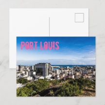 Port Louis Skyline Capital of Mauritius