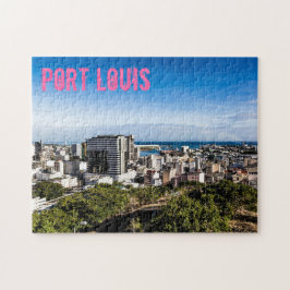 Port Louis Skyline Capital of Mauritius Pussel