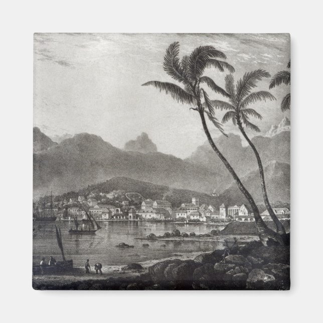 Port Louis "Views in the Mauritius" från Magnet (Framsidan)