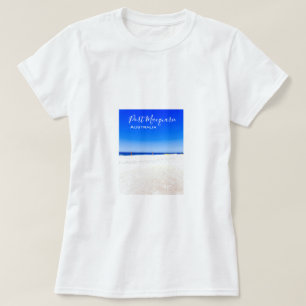 Port Macquarie, strandscen Australien T Shirt