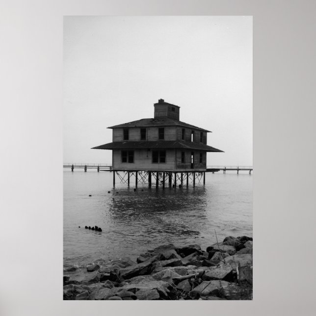 Port Mahon Lighthouse Poster (Framsidan)