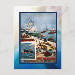 Port Marchand, Marseille Vykort