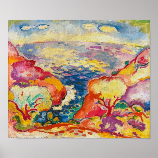 Port Miou | George Braque | Poster (Framsidan)