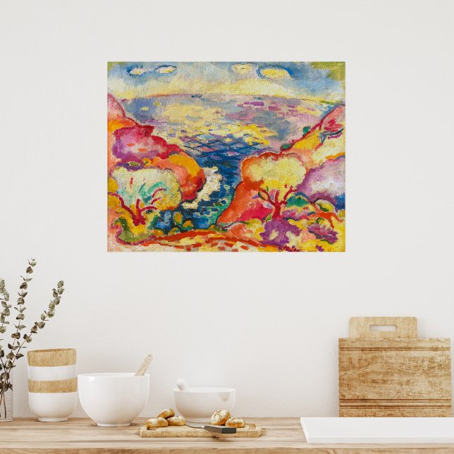 Port Miou | George Braque | Poster (Kök)
