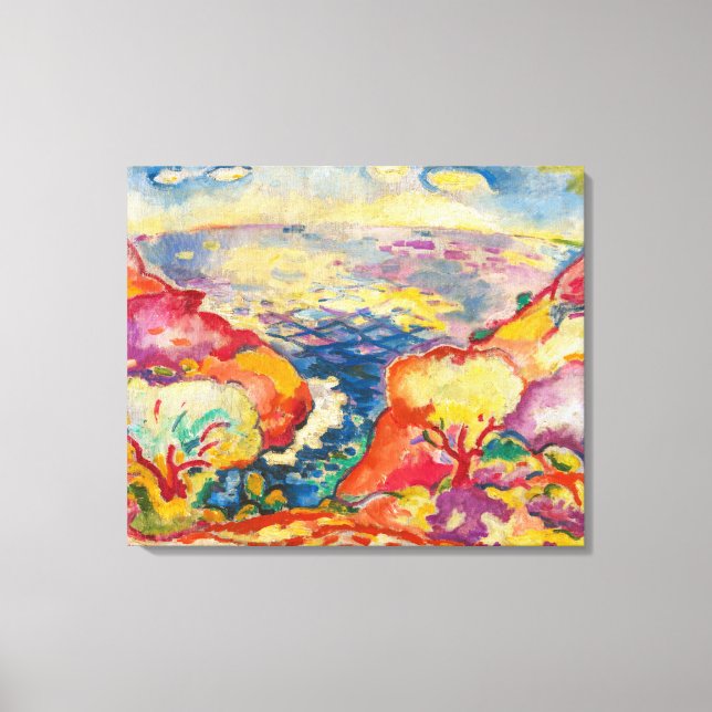 Port Miou | Georges Braque | Canvastryck (Framsida)