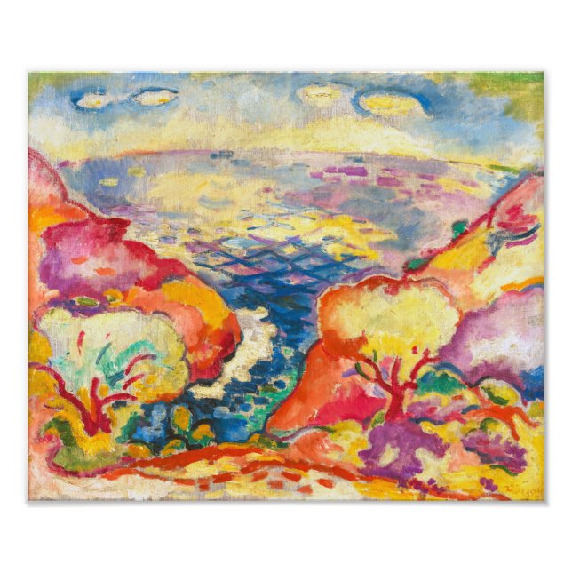 Port Miou | Georges Braque | Fototryck (Framsidan)
