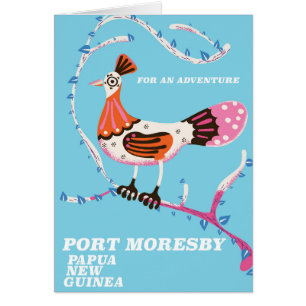 Port Moresby, Papua Nya Guinea Hälsningskort