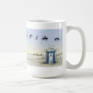 Port-nolla-john soluppgång kaffemugg
