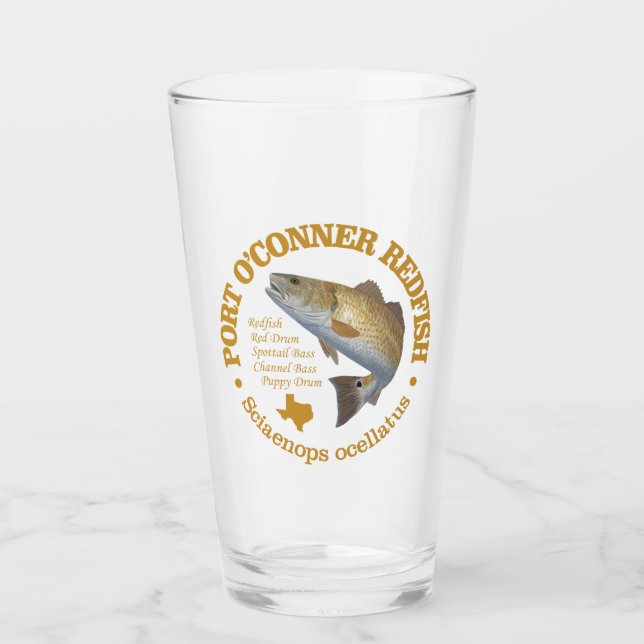 Port O'Conner (kungsfisk) Glaskopp (Framsida)