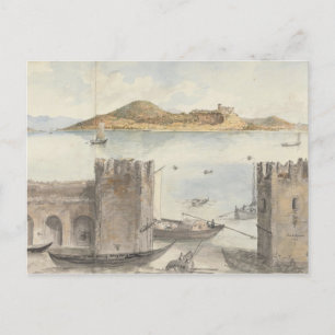 Port of Arona (1795) Charles Gore Vykort