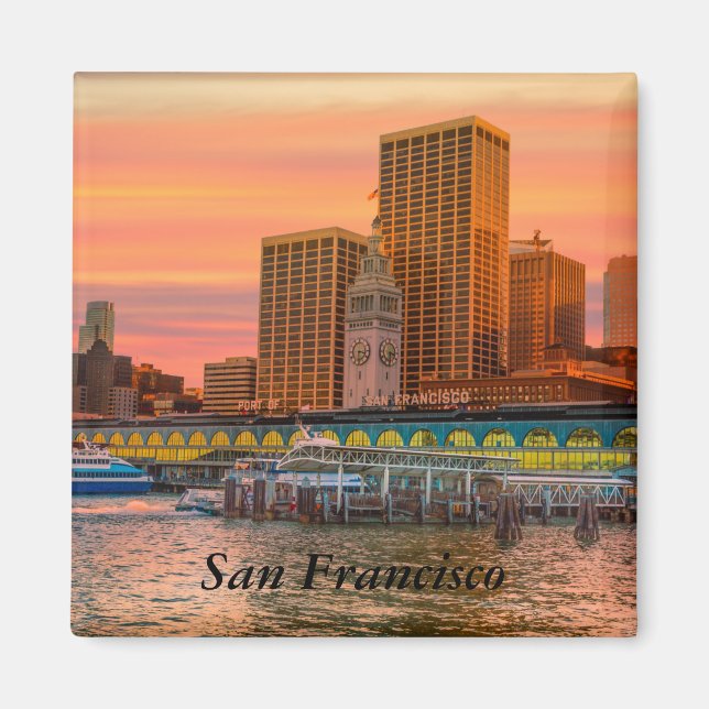 Port of San Francisco Magnet (Framsidan)