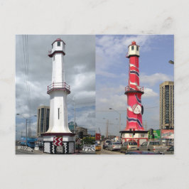 Port of Spain fyr, Trinidad vykort