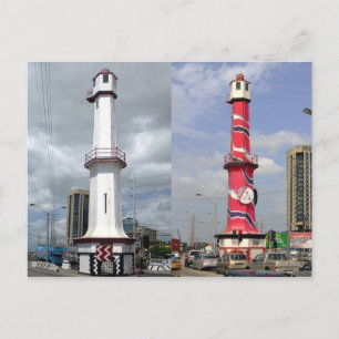 Port of Spain fyr, Trinidad vykort