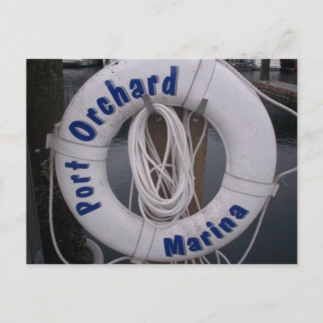 Port Orchard Marina vykort (Framsida)