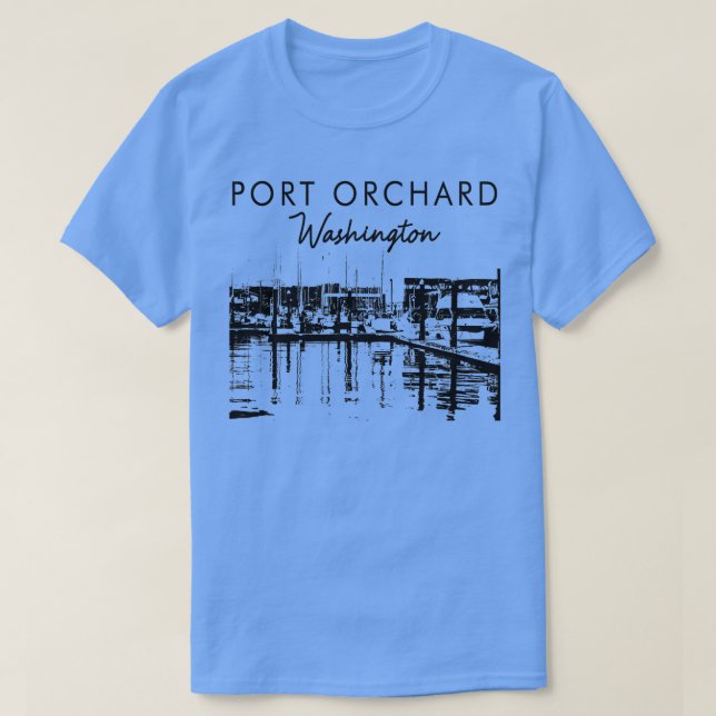 Port Orchard Washington Traveling Port Orchard Tra T Shirt (Design framsida)