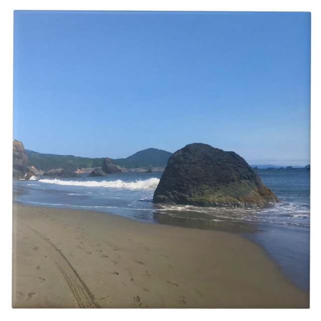 Port Orford, OR Kakelplatta (Framsidan)