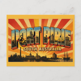 Port Pirie South Australia industriell hamnstad  Vykort