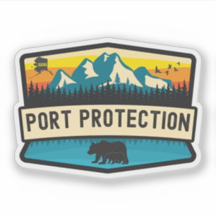 Port Protection, Alaska Klistermärken