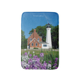 Port Sanilac Lighthouse bathmat Badrumsmatta