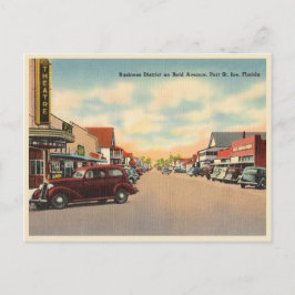 Port St. Joe, Florida vintage Vykort