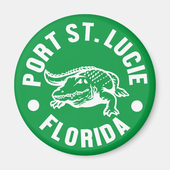 Port St. Lucie,Florida Magnet (Framsidan)