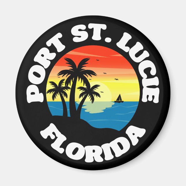 Port St. Lucie,Florida Magnet (Framsidan)