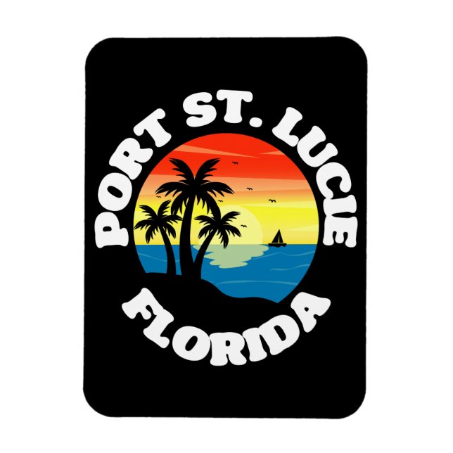 Port St. Lucie,Florida Magnet (Vertikal)