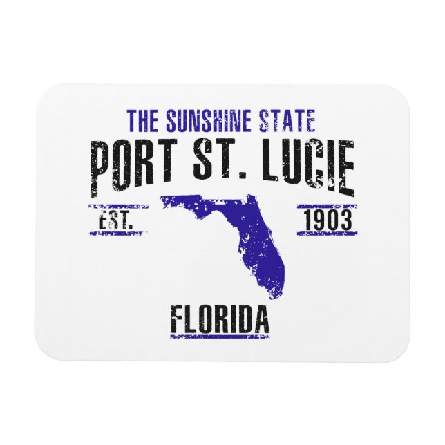 Port St. Lucie Magnet (Horisontell)