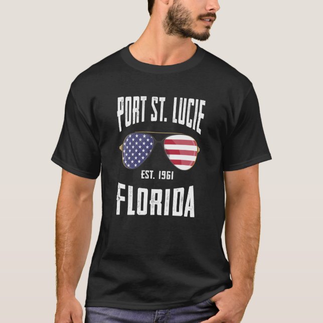 Port St Lucie T Shirt (Framsida)