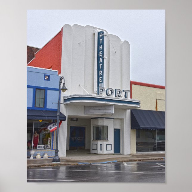 Port Theater, Port St. Joe, Florida Poster (Framsidan)