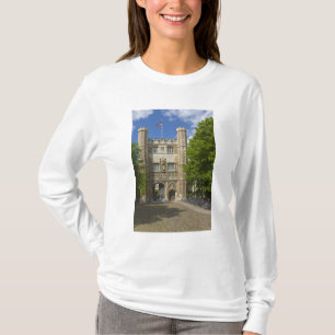 Port till Trinity College och rader av cyklar, Tee