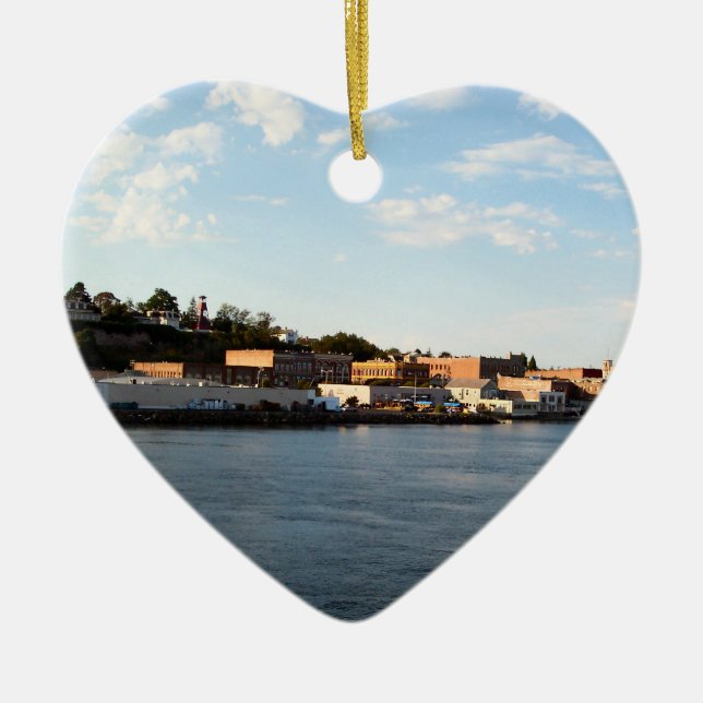 Port Townsend Julgransprydnad Keramik (Framsidan)