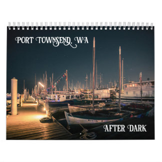 Port Townsend WA After Dark Kalender