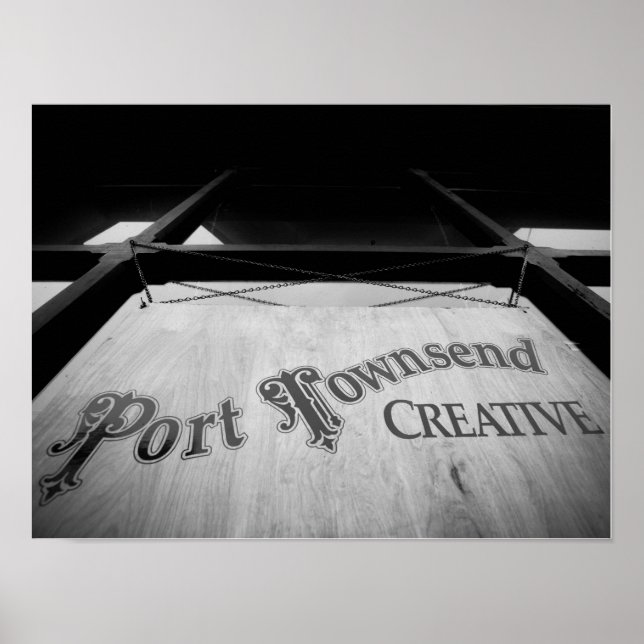 Port Townsend, Washington Kreativ fotografering Poster (Framsidan)