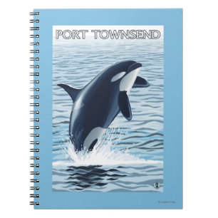 Port Townsend, WashingtonOrca banhoppning Anteckningsbok