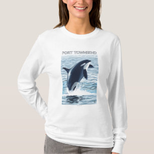 Port Townsend, WashingtonOrca banhoppning Tröja
