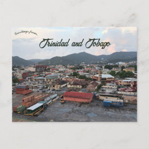 Port Trinidad och Tobago Vykort