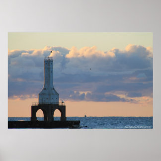 Port Washington, Wi. fyr Poster