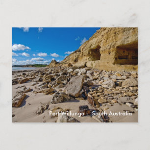 Port Willunga Caves, Port Willunga - South Aus.. Vykort